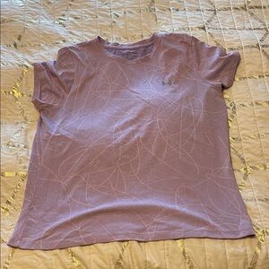 Under Armour Lavender Tee with Subtle Design